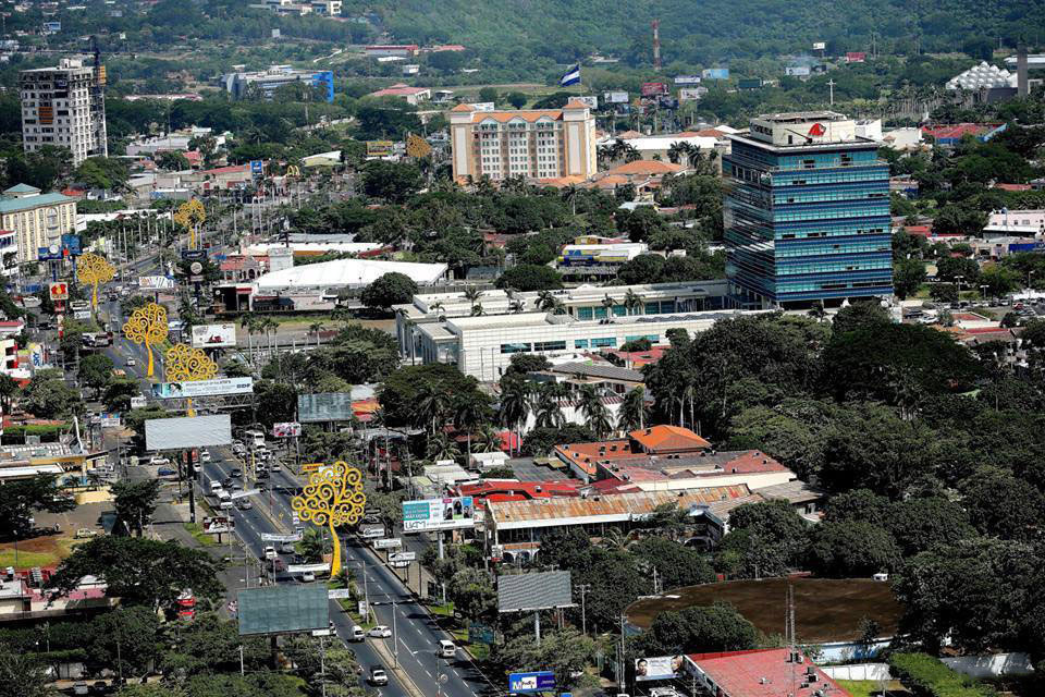Managua, Nicaragua's capital city.